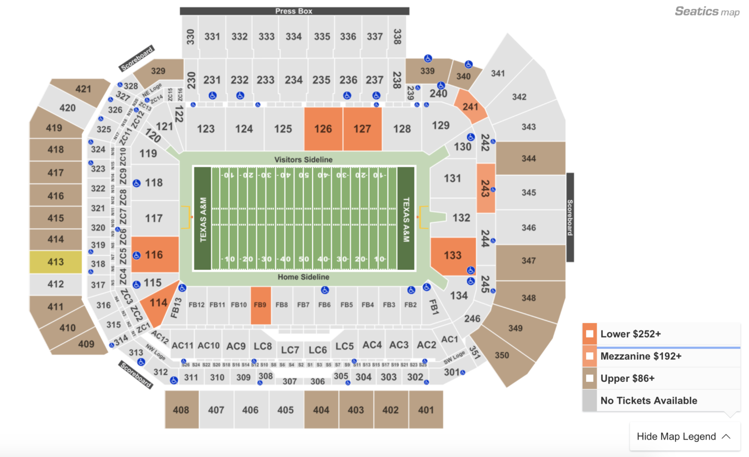 Texas A&M vs Alabama football tickets are down 53 percent. Here's how