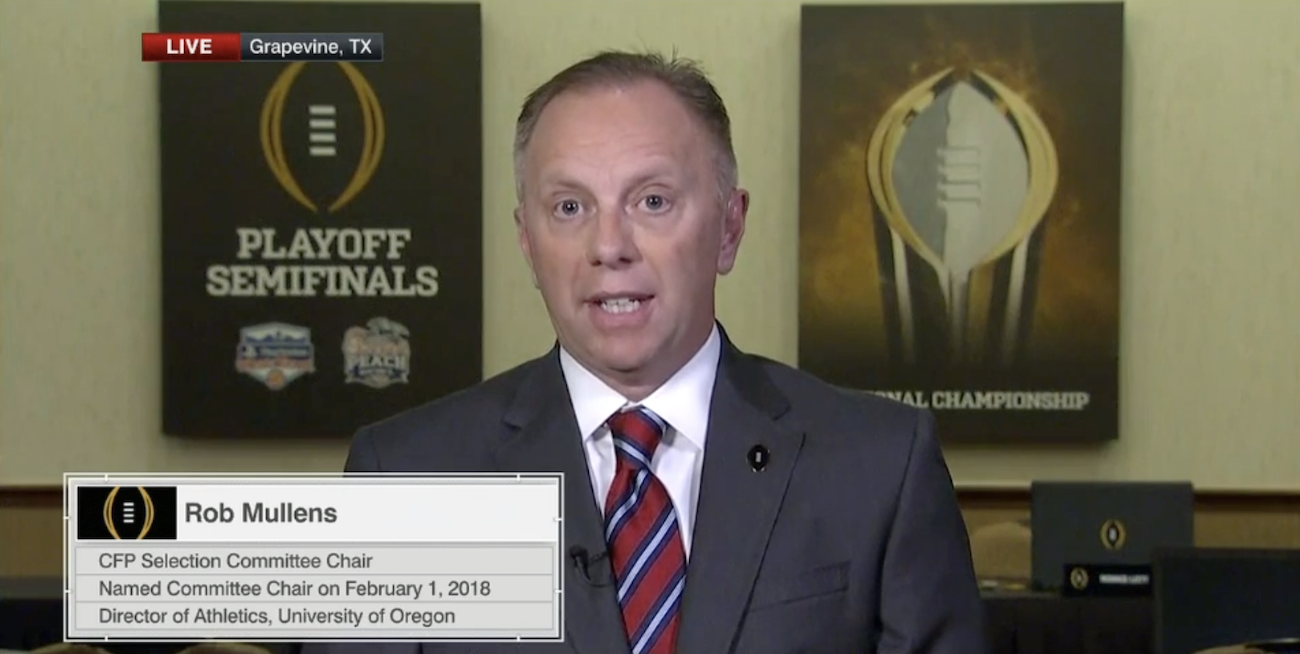 CFP selection committee chairman explains why Ohio State is ranked No. 1 over LSU