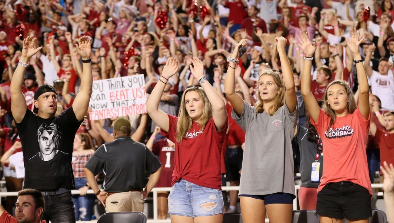 Arkansas fans vent frustration toward Hunter Yurachek
