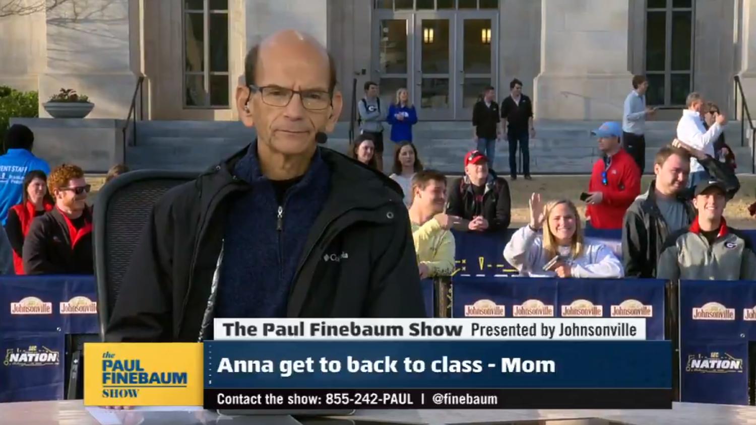 student’s mom calls into ‘Finebaum’ after seeing her daughter