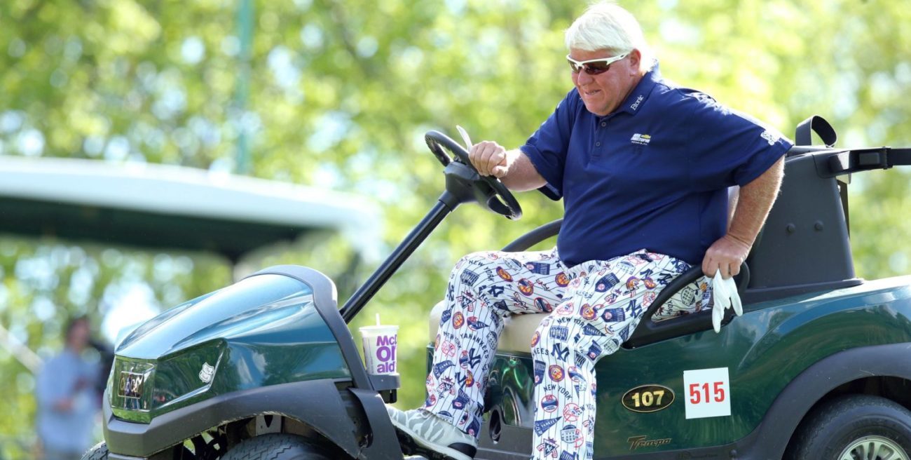 Arkansas super fan John Daly admits he's doing his part to lure a