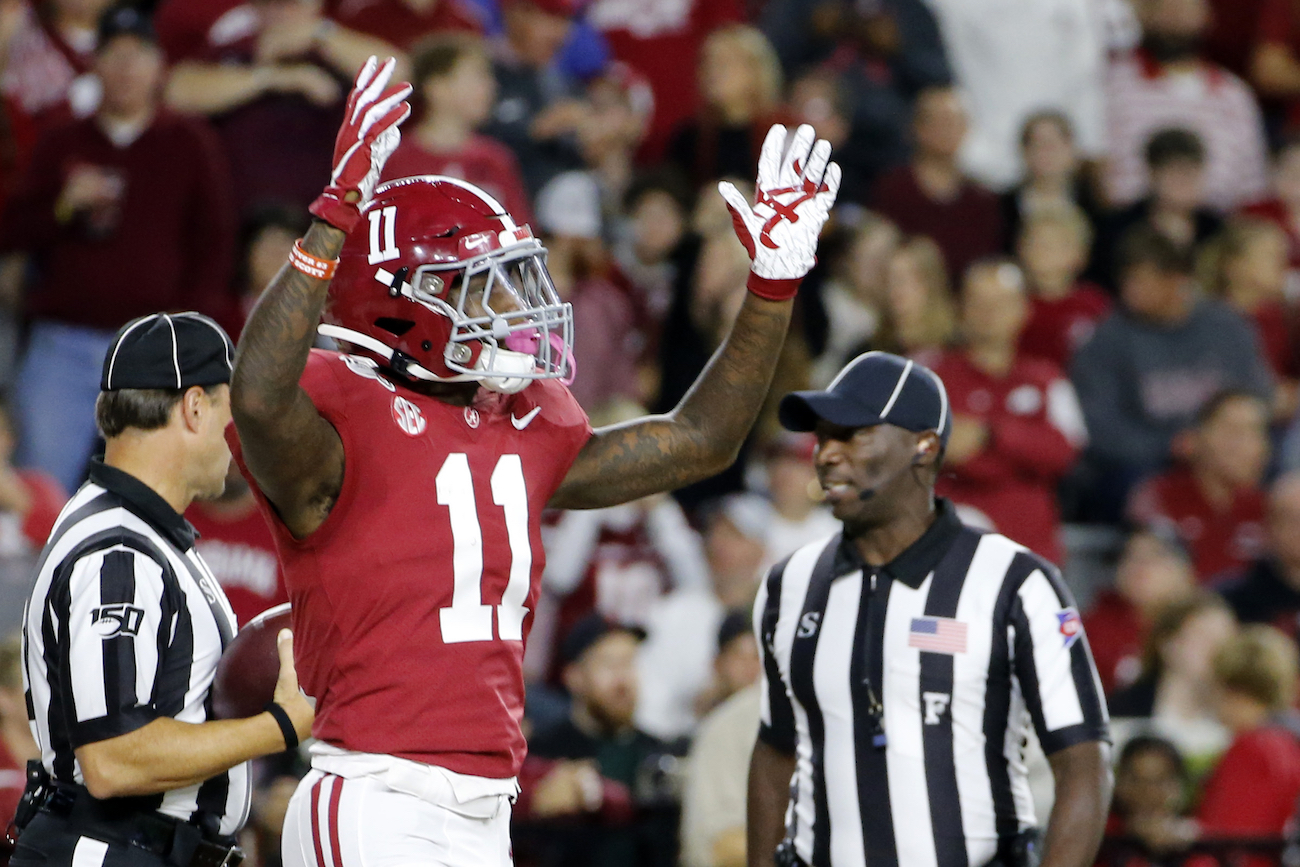 Jaylen Waddle predicts how fast Henry Ruggs III will run 40yard dash