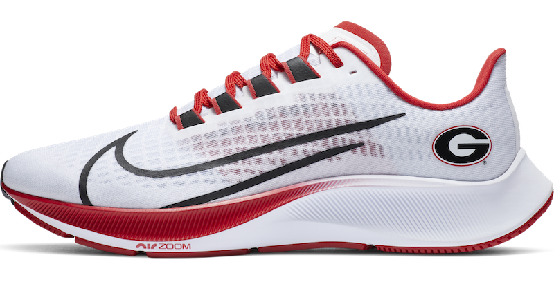 georgia football nike shoes