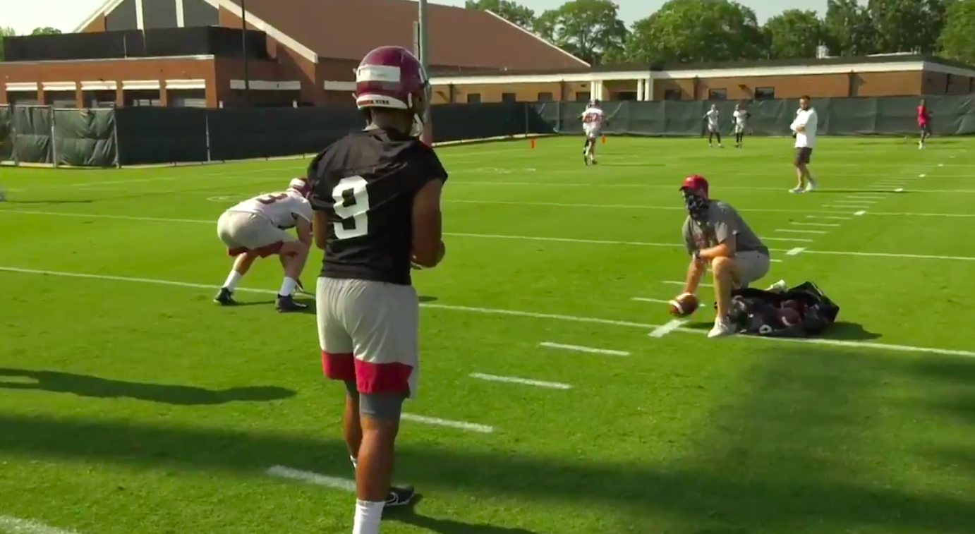 Alabama football Mac Jones vs. Bryce Young is the gift that keeps on