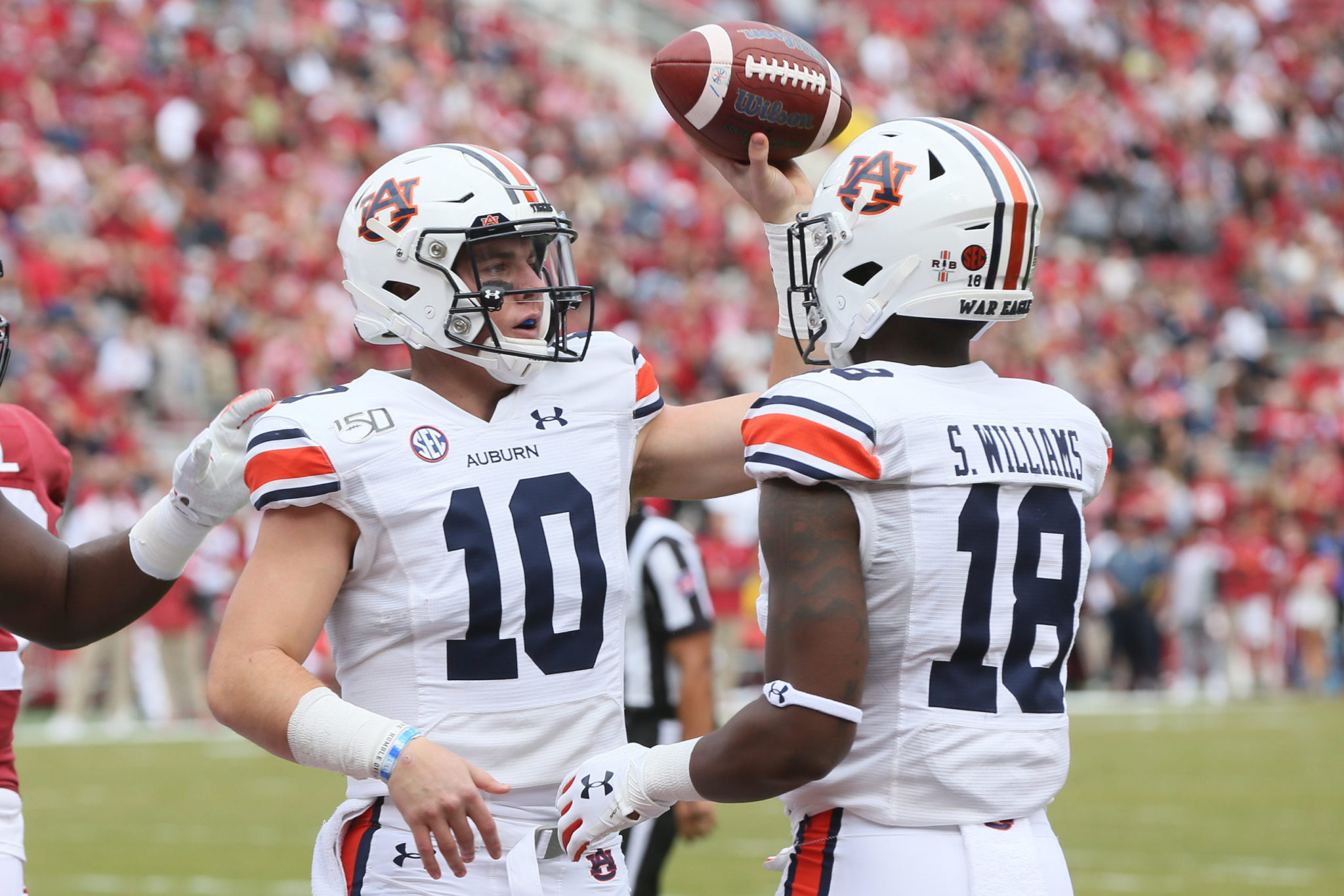 Ranking the Top 10 QBWR duos in the SEC for 2020