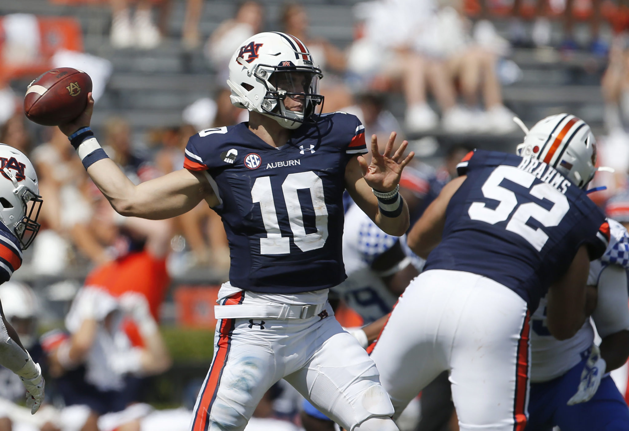 Auburn Football Grading Bo Nix S First Act With Chad Morris