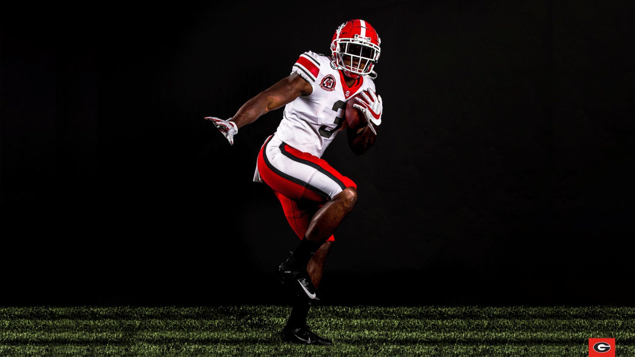 New Georgia football uniforms and logo only slightly different 