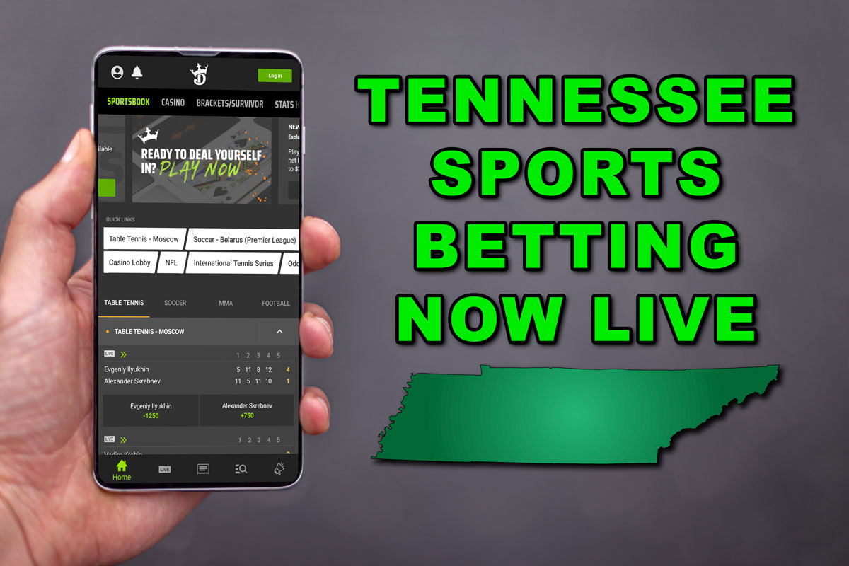 Online sports betting is now officially live in Tennessee Saturday