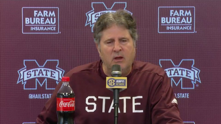 How's everybody staying encouraged? Mike Leach shares the mood of the