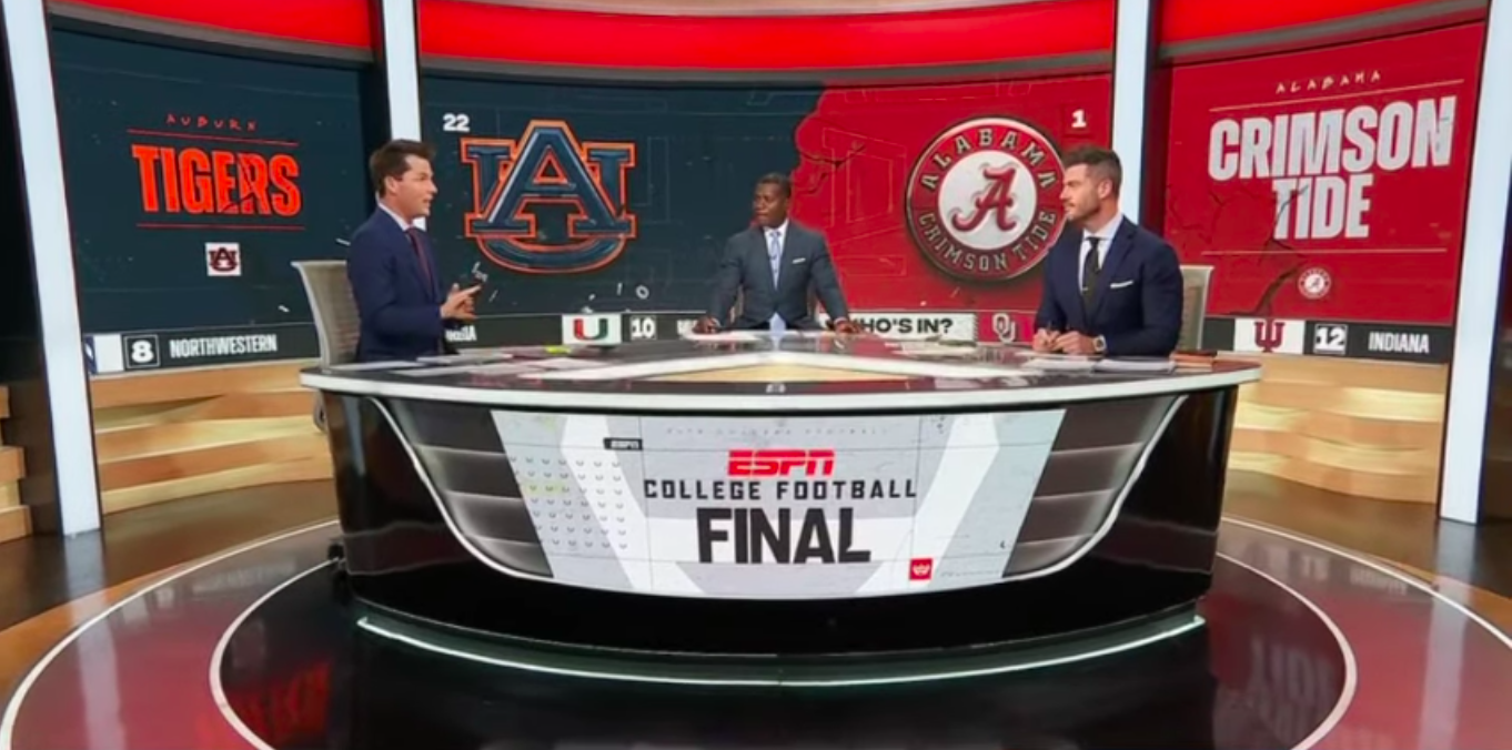 ESPN 'College Football Final' analysts update their top 5 rankings
