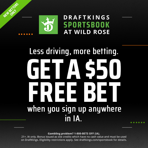 DraftKings Iowa Registration Get a 50 Free Bonus