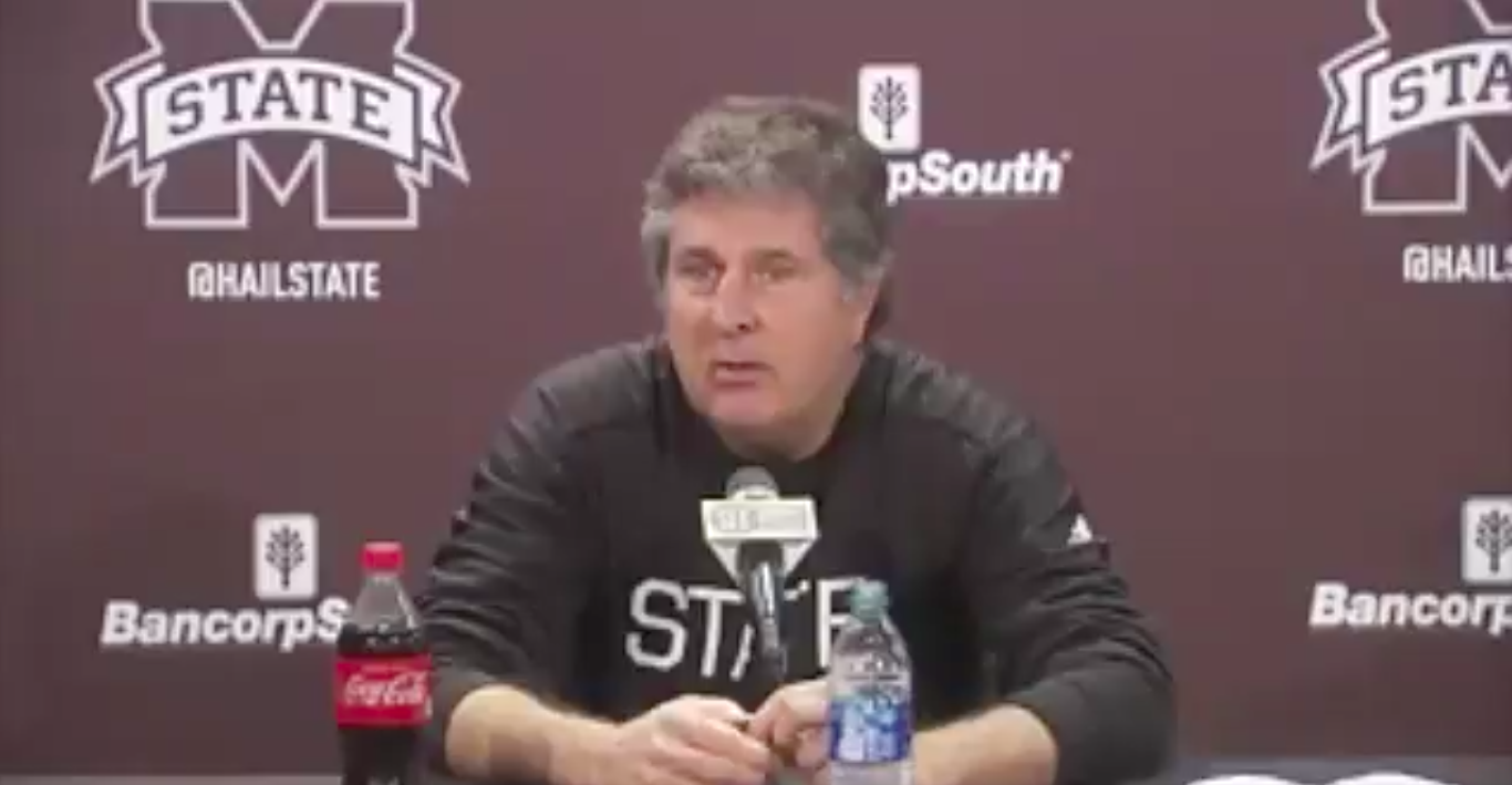 Editor Mike Leach? MSU coach has backandforth exchange with reporter