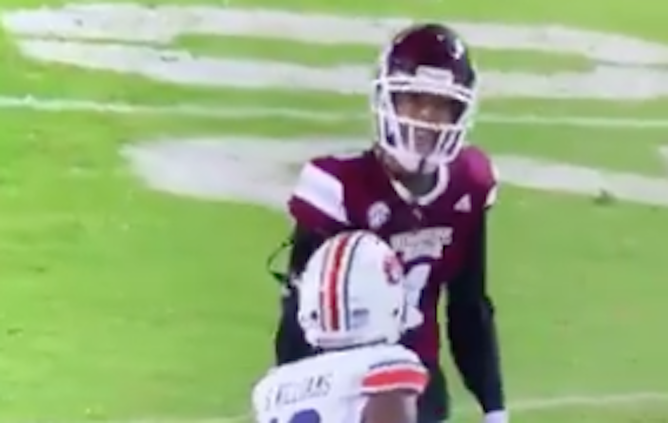 Rivalry Trolling Lane Kiffin Retweets Clip Of Rough Sequence For Mississippi State DB In Loss 