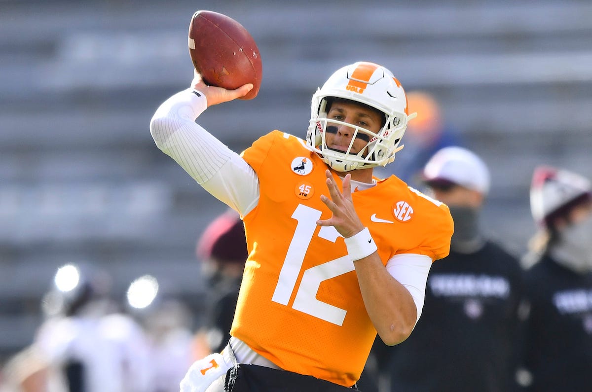 Former Tennessee Qb Jt Shrout To Miss 2021 Season Due To Injury Former Tennessee Qb Jt Shrout To Miss 2021 Season Due To Injury