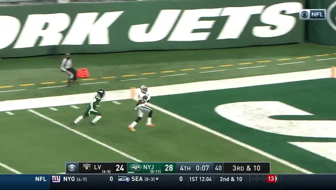Henry Ruggs saves Jets' Tank for Trevor with gamewinning TD for Raiders