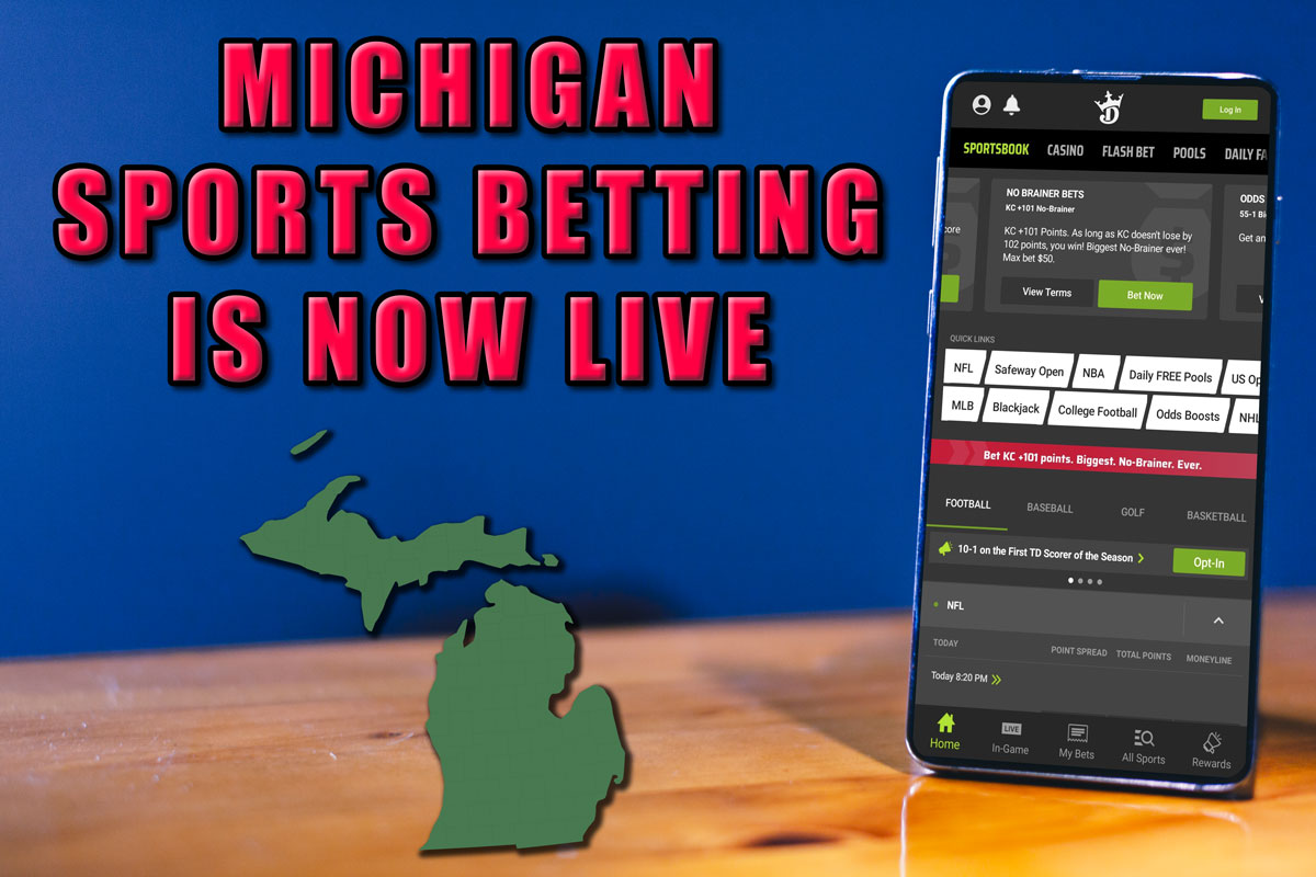 Michigan Online Sports Betting Is Officially Here