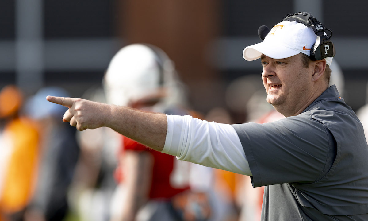 Josh Heupel coaching up Volunteer QBs highlights latest Tennessee