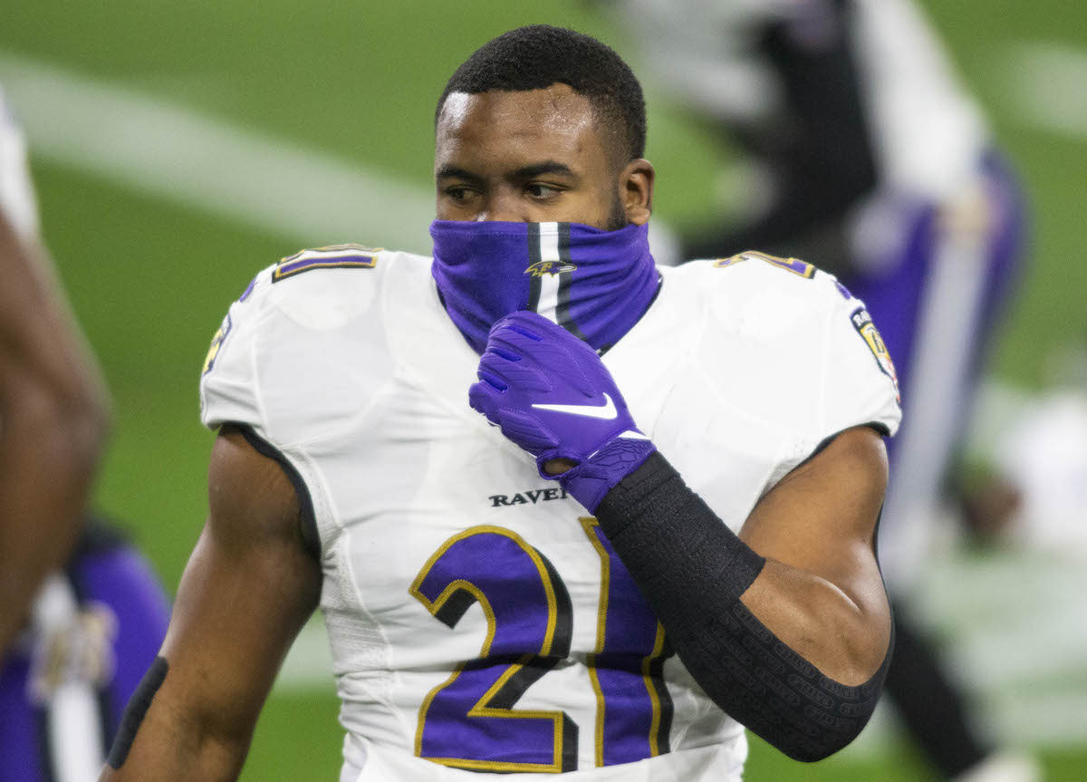 Ingram jersey best sale ravens