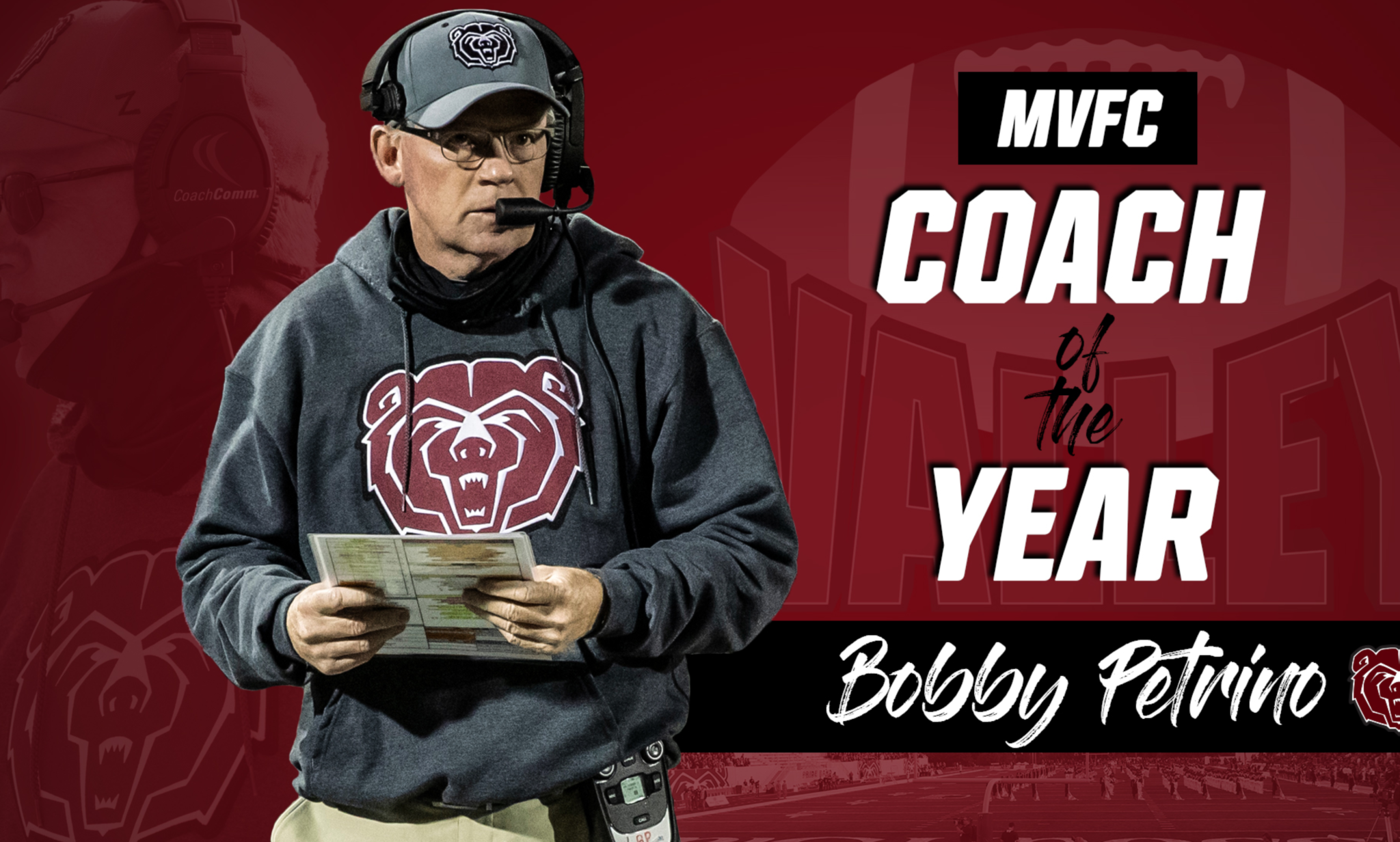 Bobby Petrino named conference coach of the year after leading Missouri  State to FCS playoffs
