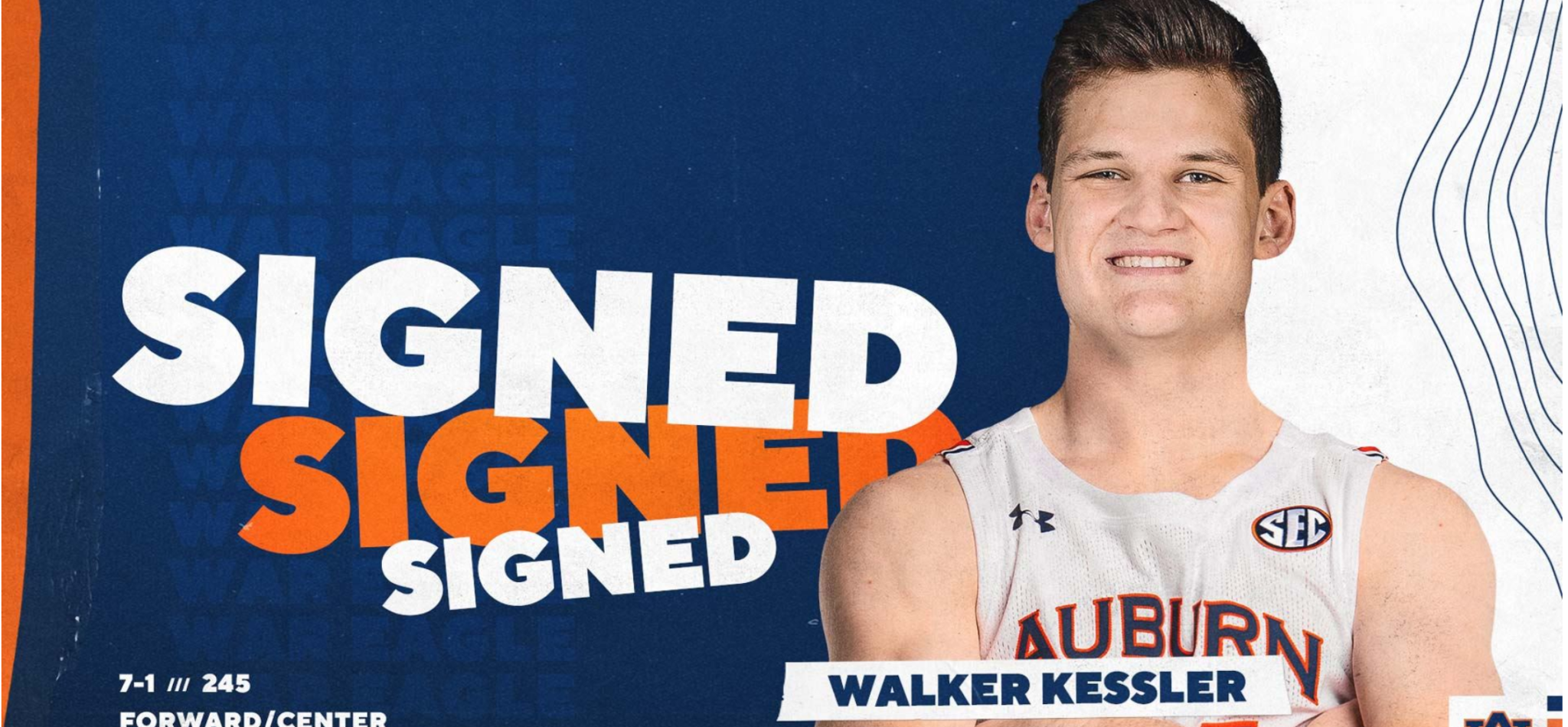 Bruce Pearl on signing of Walker Kessler 'Sometimes things take time