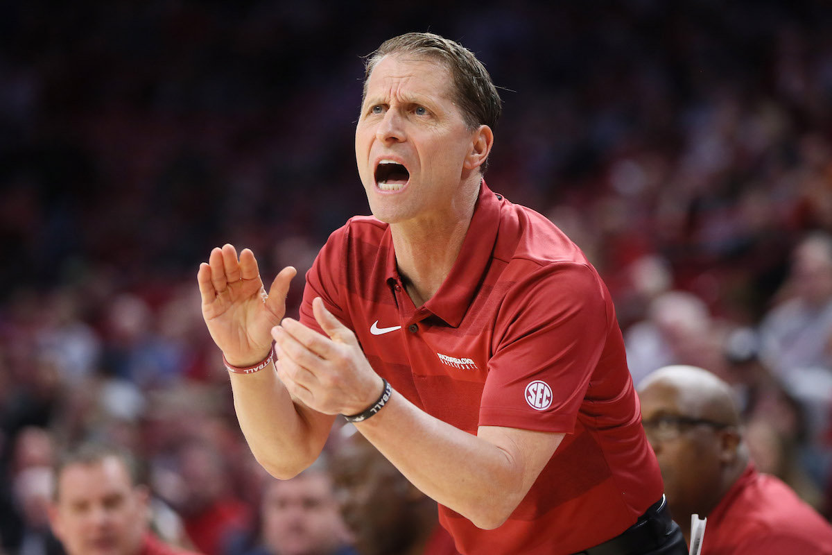 Arkansas basketball coach Eric Musselman to miss multiple games after  surgery