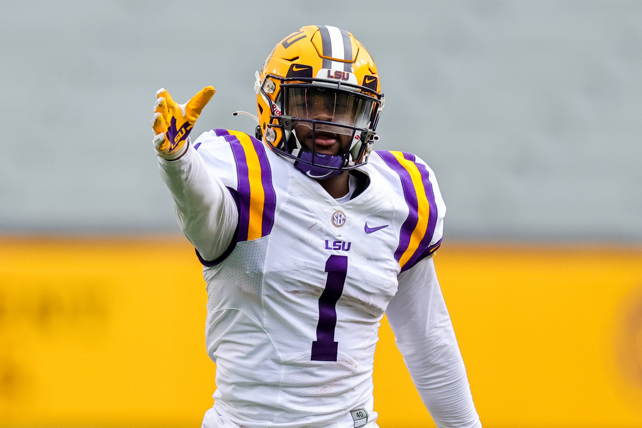 Derek Stingley Jr., Ed Orgeron issue statements on Stingley being awarded No. 7 jersey