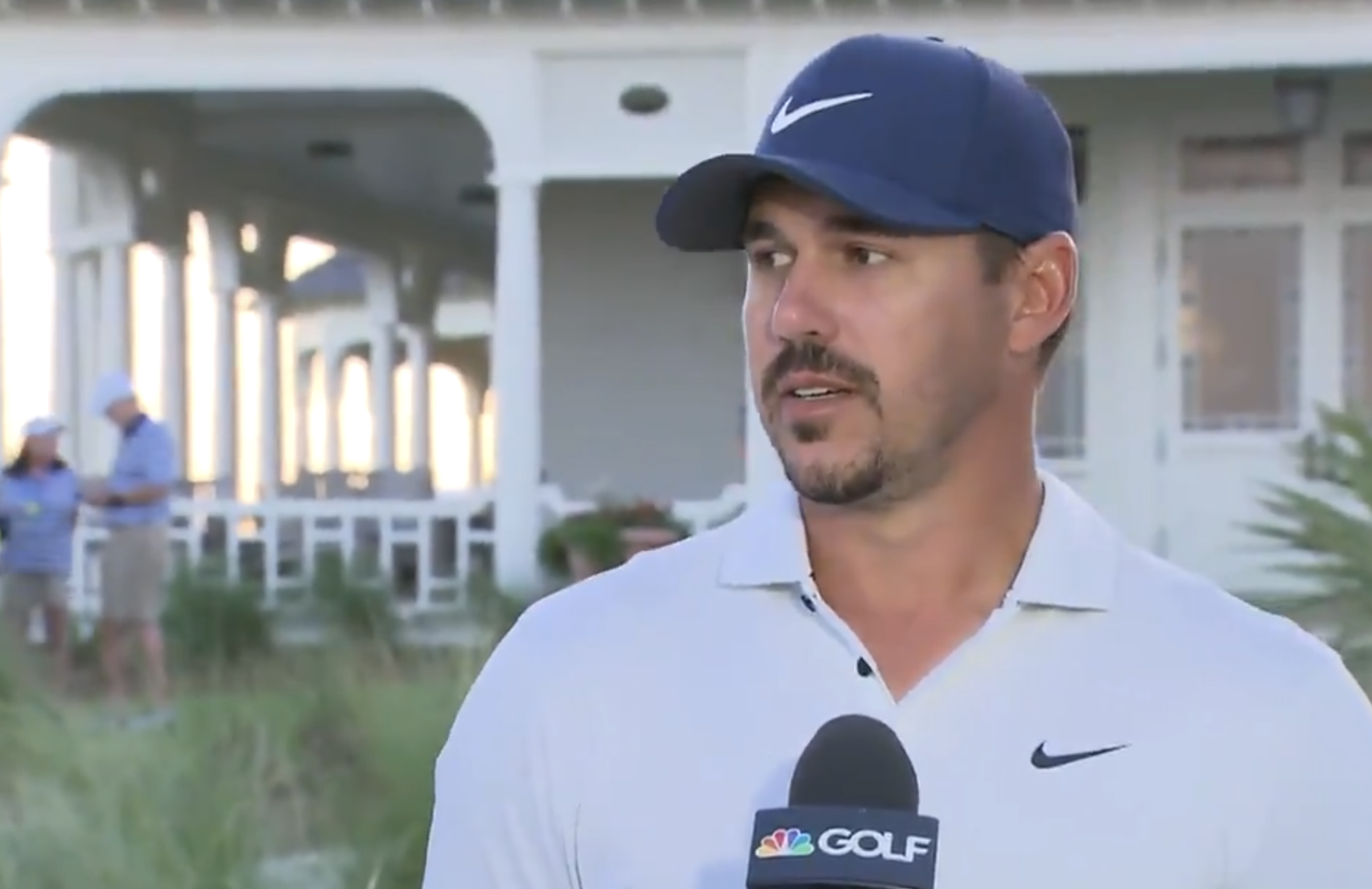 Leaked Brooks Koepka video goes viral after golfer gets frustrated during interview