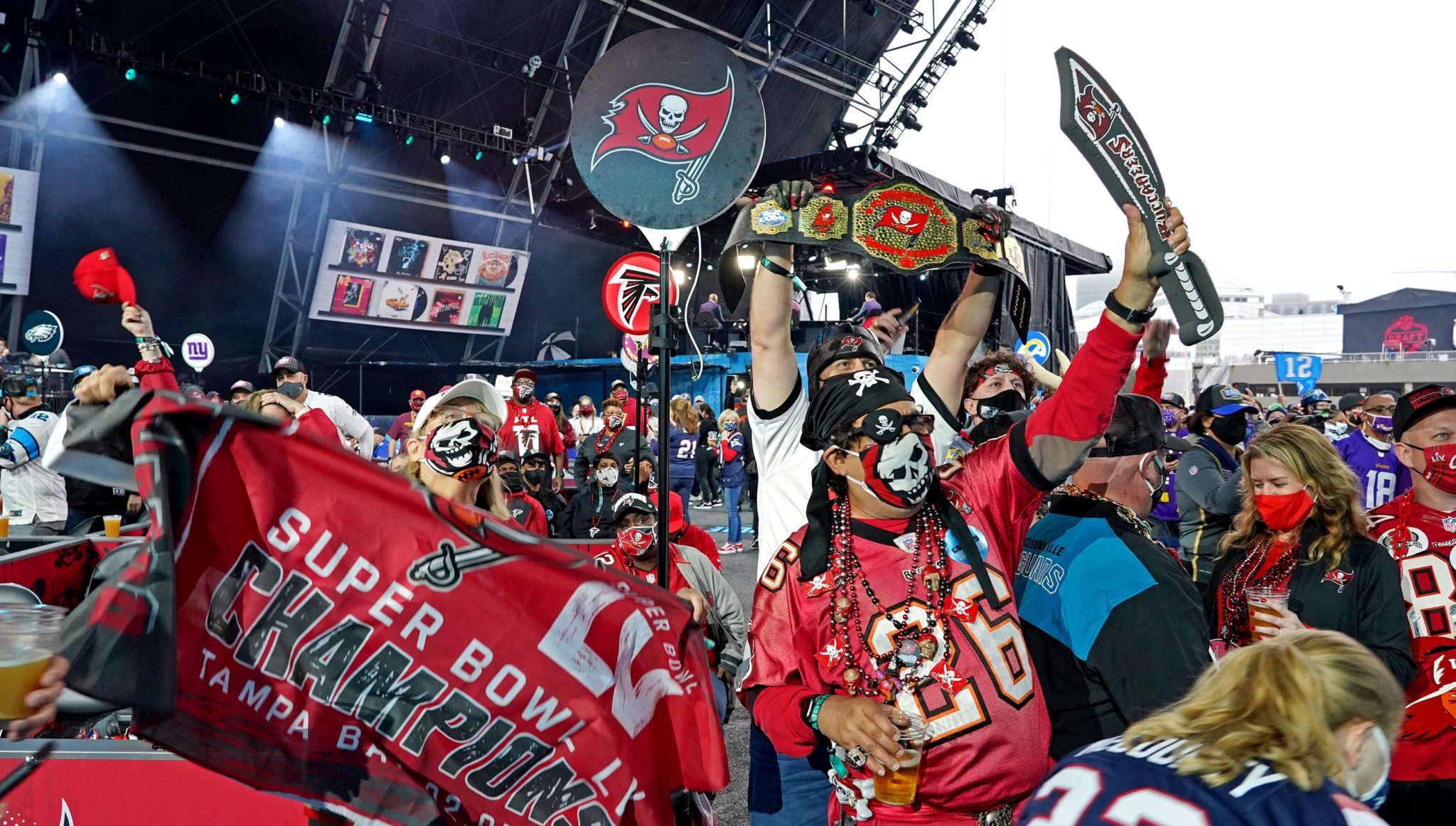 Tampa Bay Buccaneers announce jersey numbers for Kyle Trask, K.J. Britt