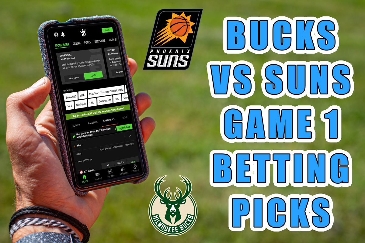 3 Best Bets For Bucks vs. Suns NBA Finals Game 1