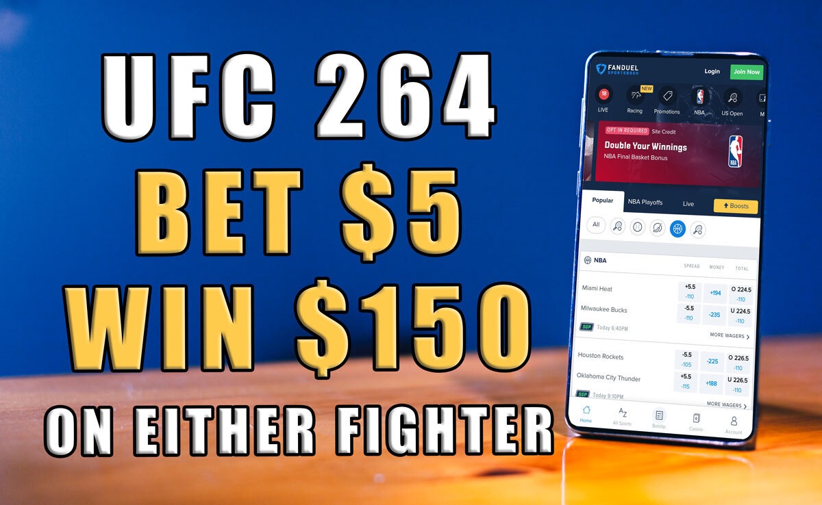 FanDuel Sportsbook UFC 264 Promo Gives 301 Odds on McGregorPoirier