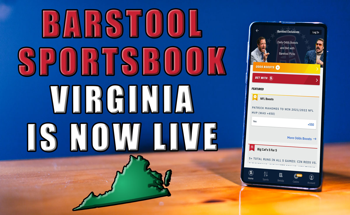 Barstool Sportsbook Virginia Launches with Strong Bonus Offer