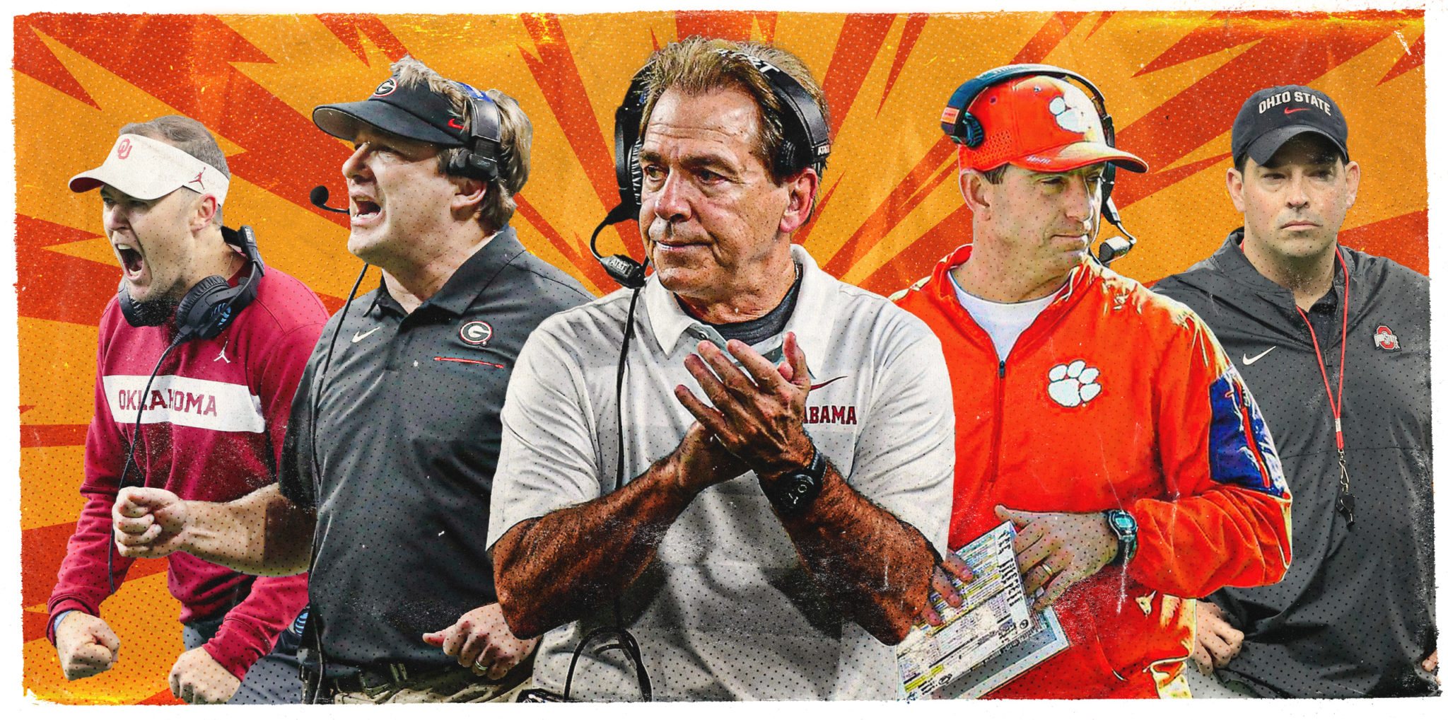 Ranking the Top 25 college football coaches heading into 2021