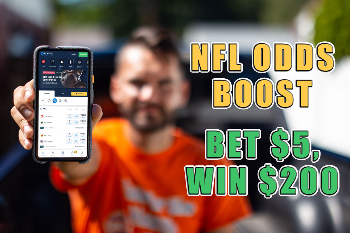 FanDuel Sportsbook Has Best NFL Odds With Bet 5, Win 200 Promo