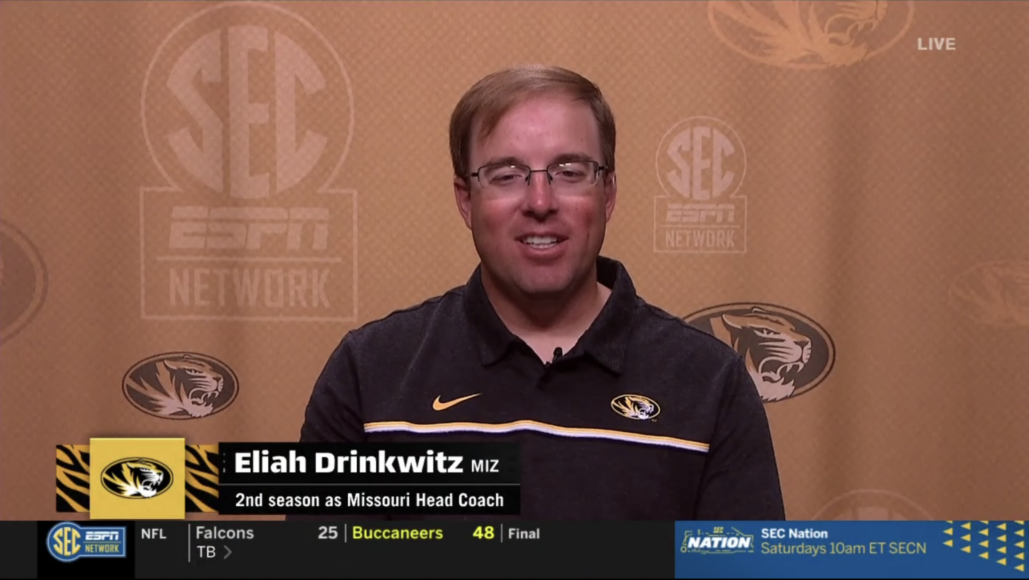 Eli Drinkwitz explains why Texas A&M has found success, notes Mizzou's