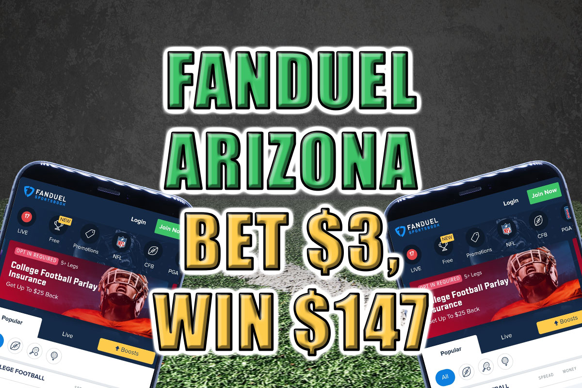 FanDuel Arizona Sportsbook Offers Exclusive Bet 3, Win 147 Promo for Cardinals vs. 49ers