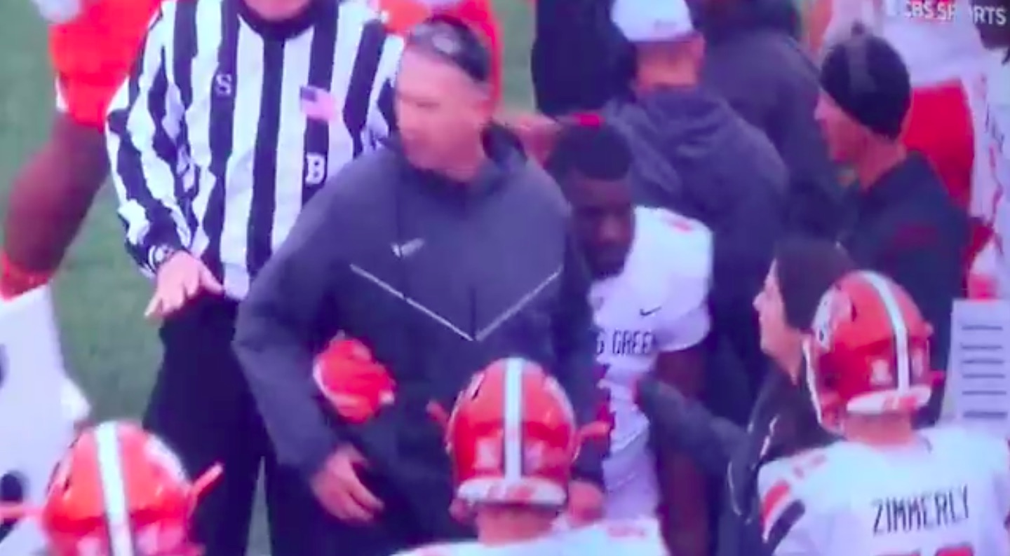 College football head coach ejected for actions during Saturday’s game