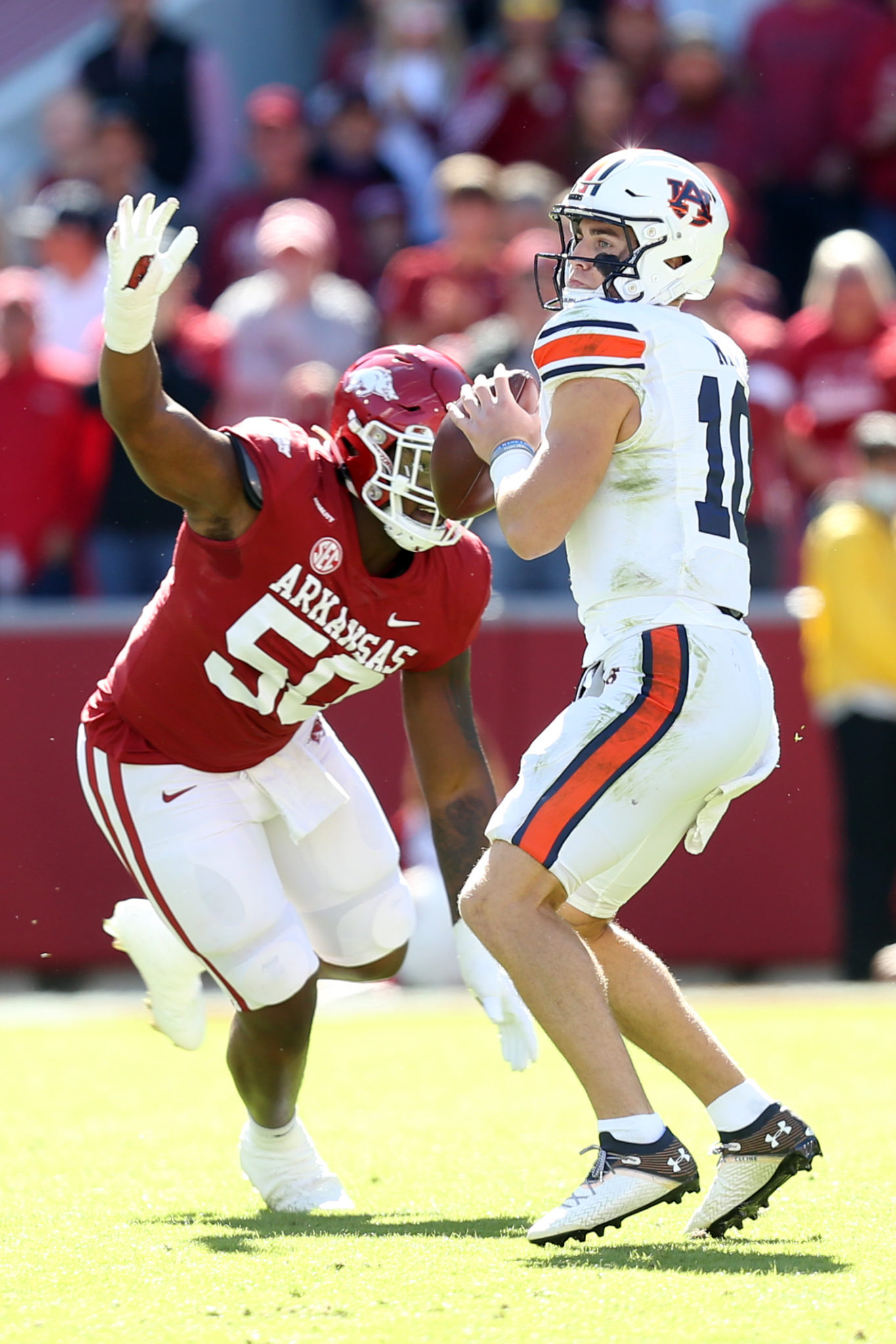 Rapid Reaction Bo Nix, Auburn continue to dominate Arkansas