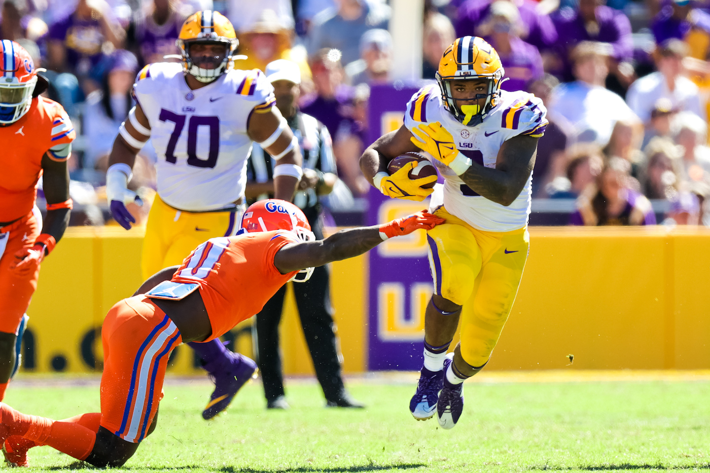 Leonard Fournette Tweets Congratulations After Tyrion Davis Price Breaks LSU Rushing Record
