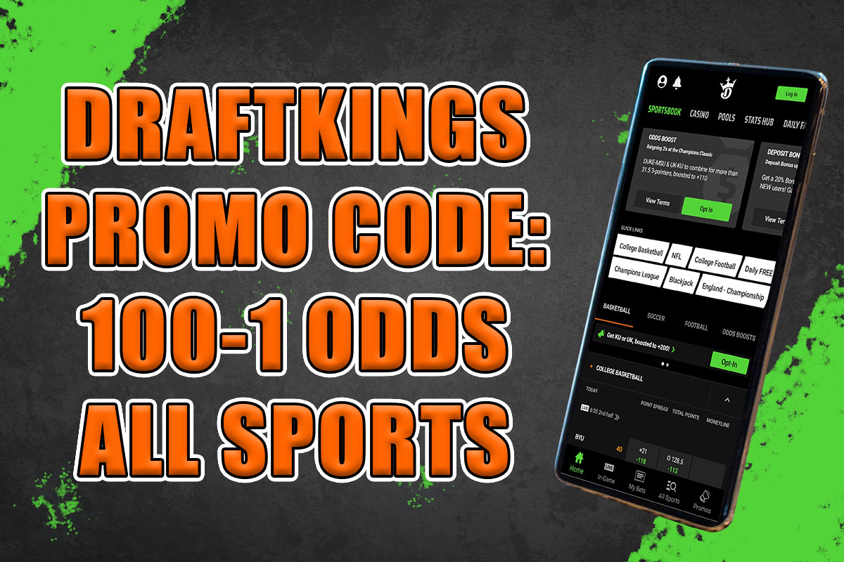 DraftKings Promo Code Unlocks 1001 Odds Boost on All Sports