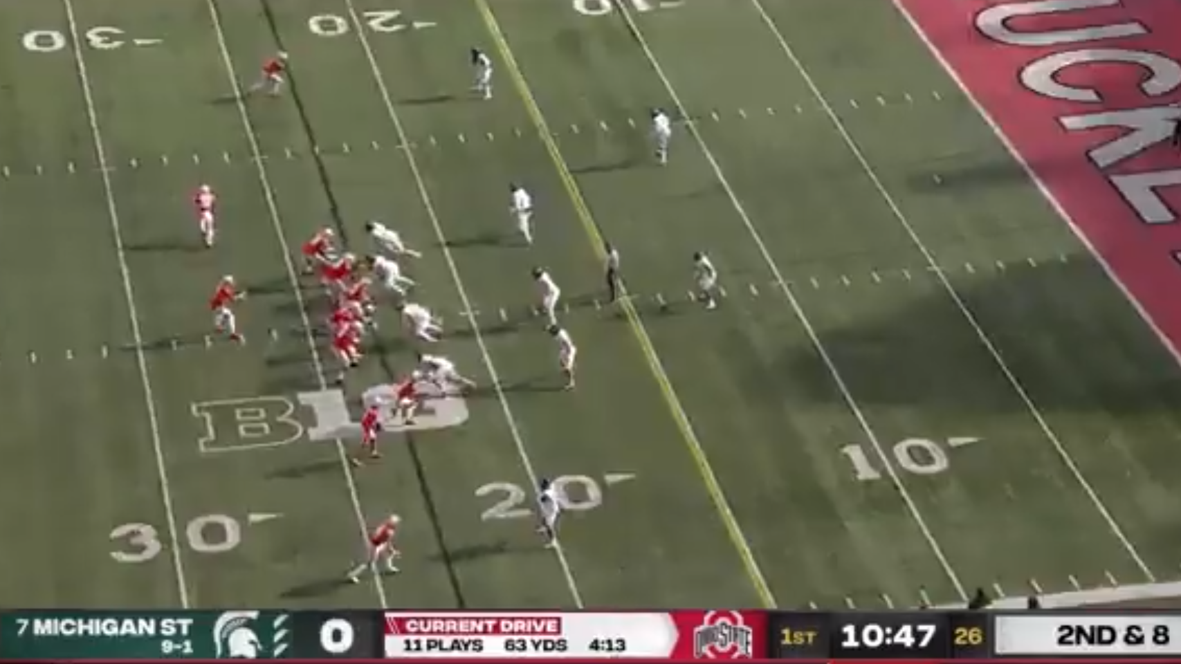 michigan state ohio state broadcast frustrating fans