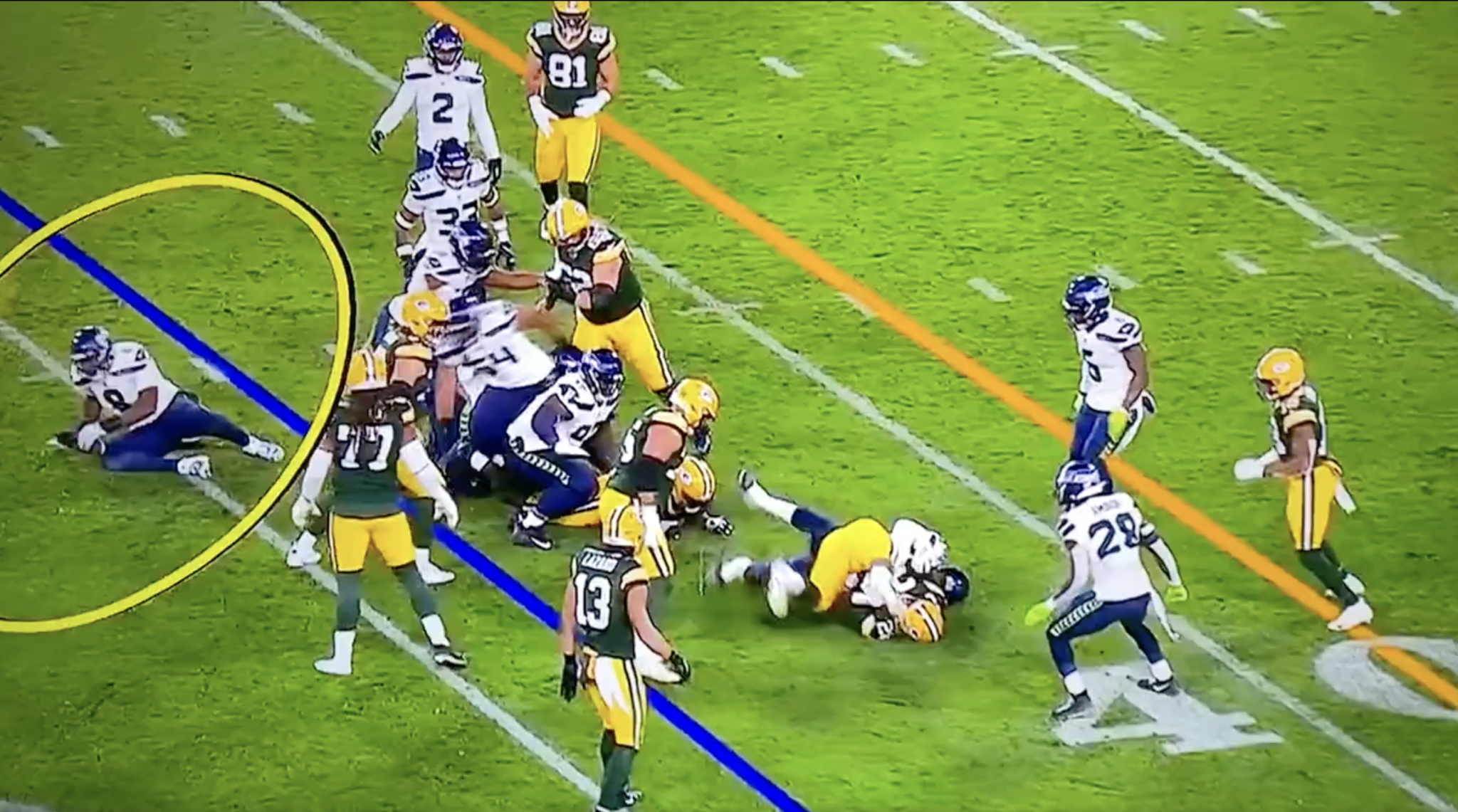 Throwing a shoe, again? Former Florida DE Carlos Dunlap flagged for