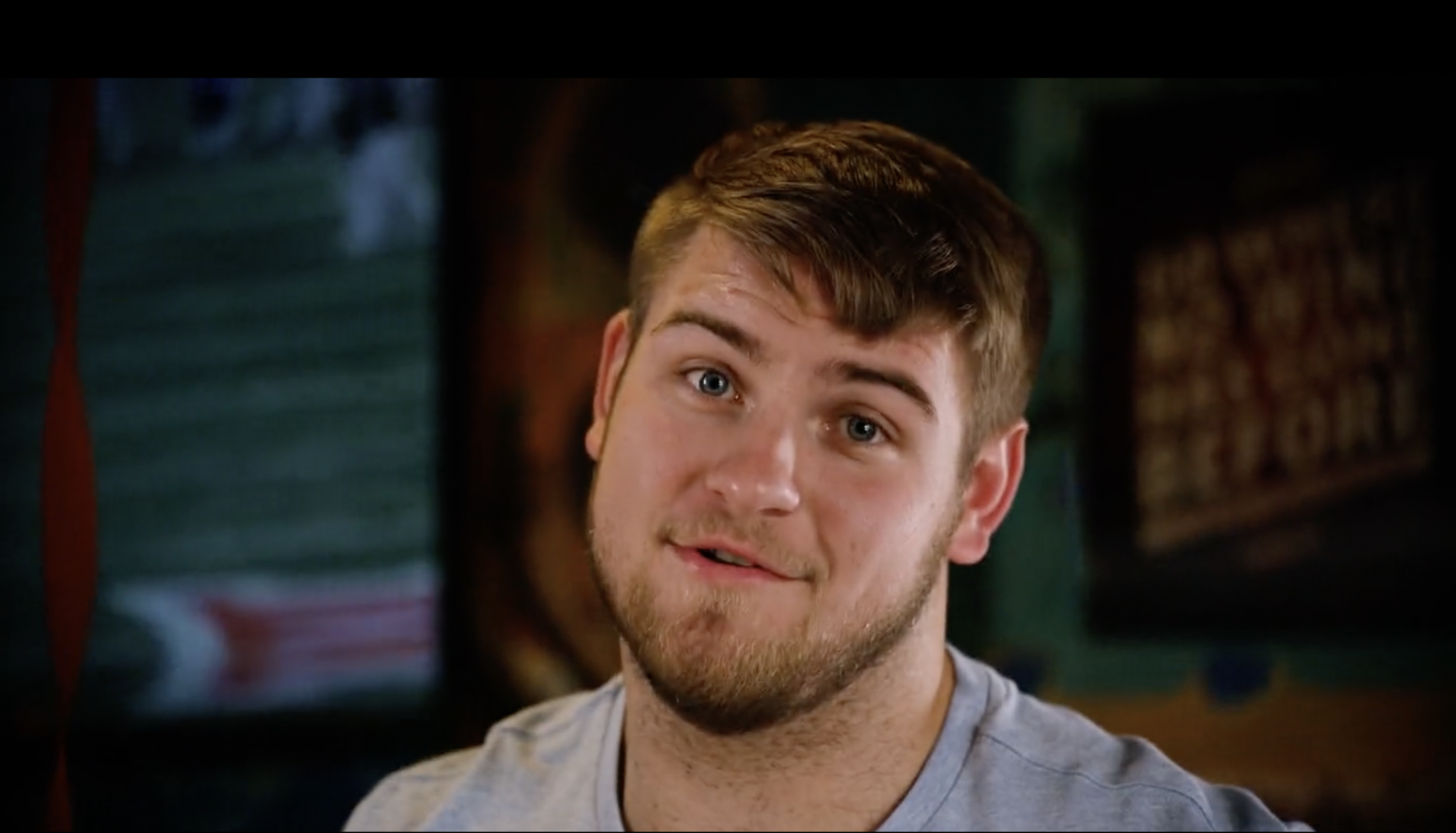 Jared Casey, a Kansas walk-on, shows off acting chops in ...