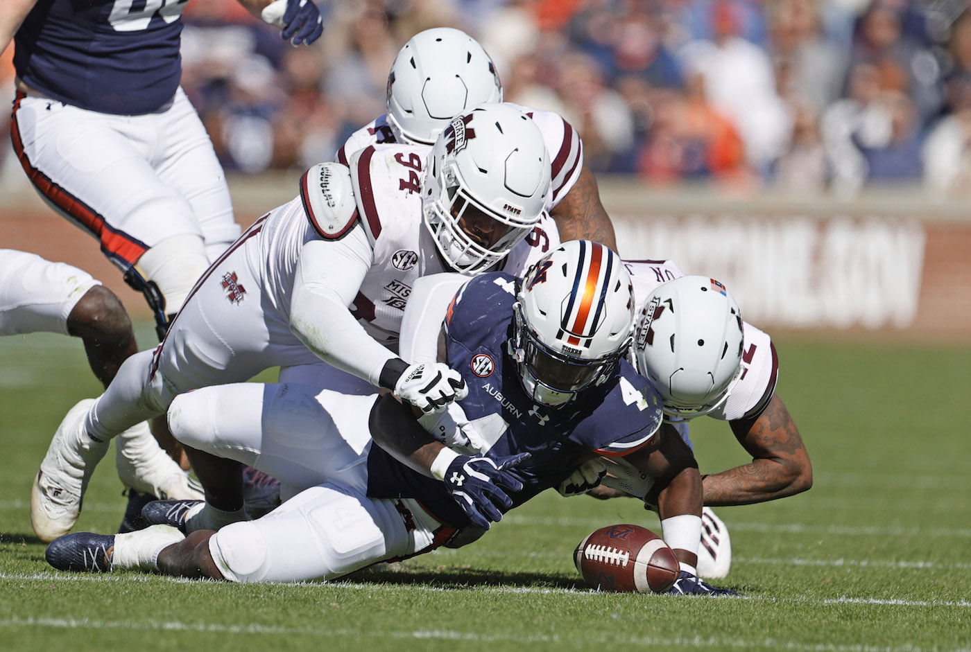 Auburn fans react to epic collapse in loss against Mississippi State