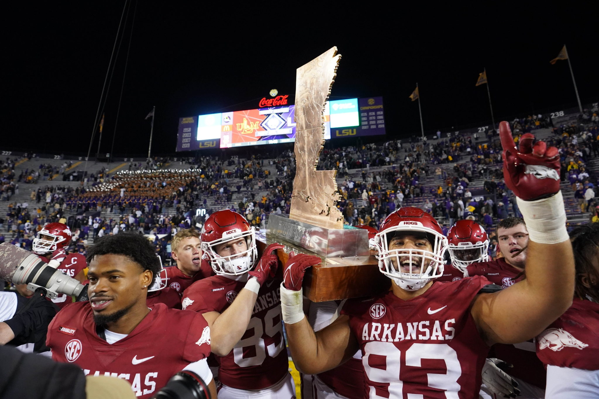 Arkansas football Grading the Hogs' victory over LSU