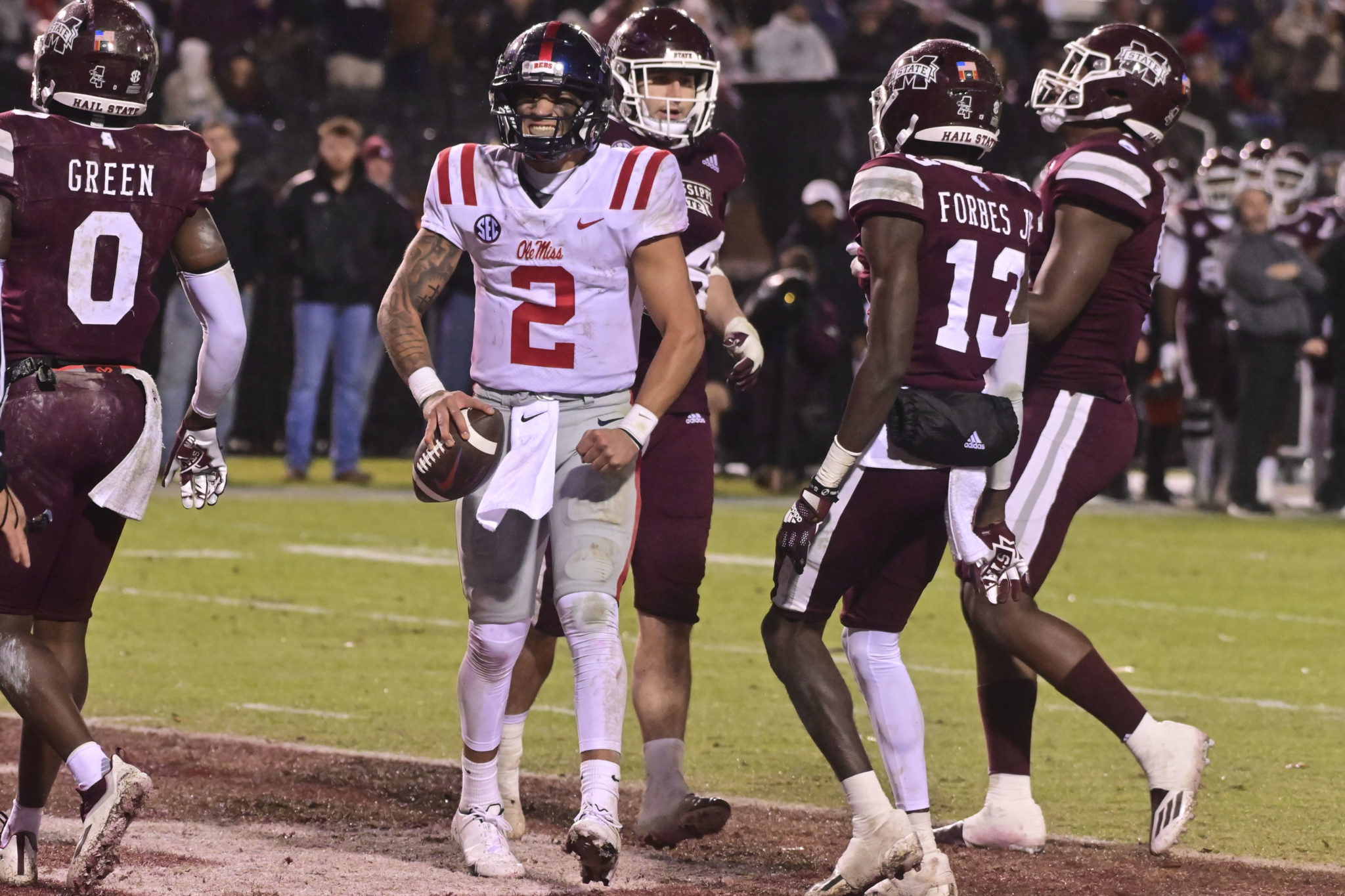 Matt Corral wins Conerly Trophy for top player in state of Mississippi