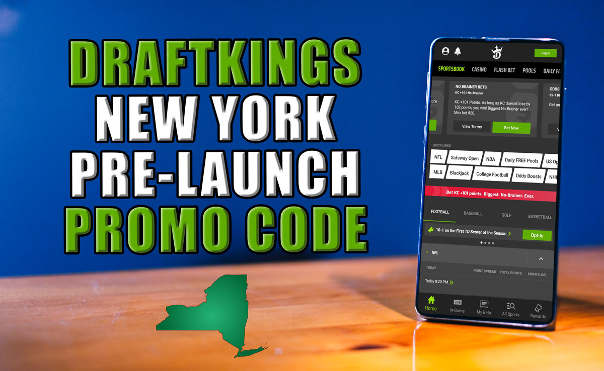 DraftKings New York Promo Code Unlocks 100 PreRegistration Bonus