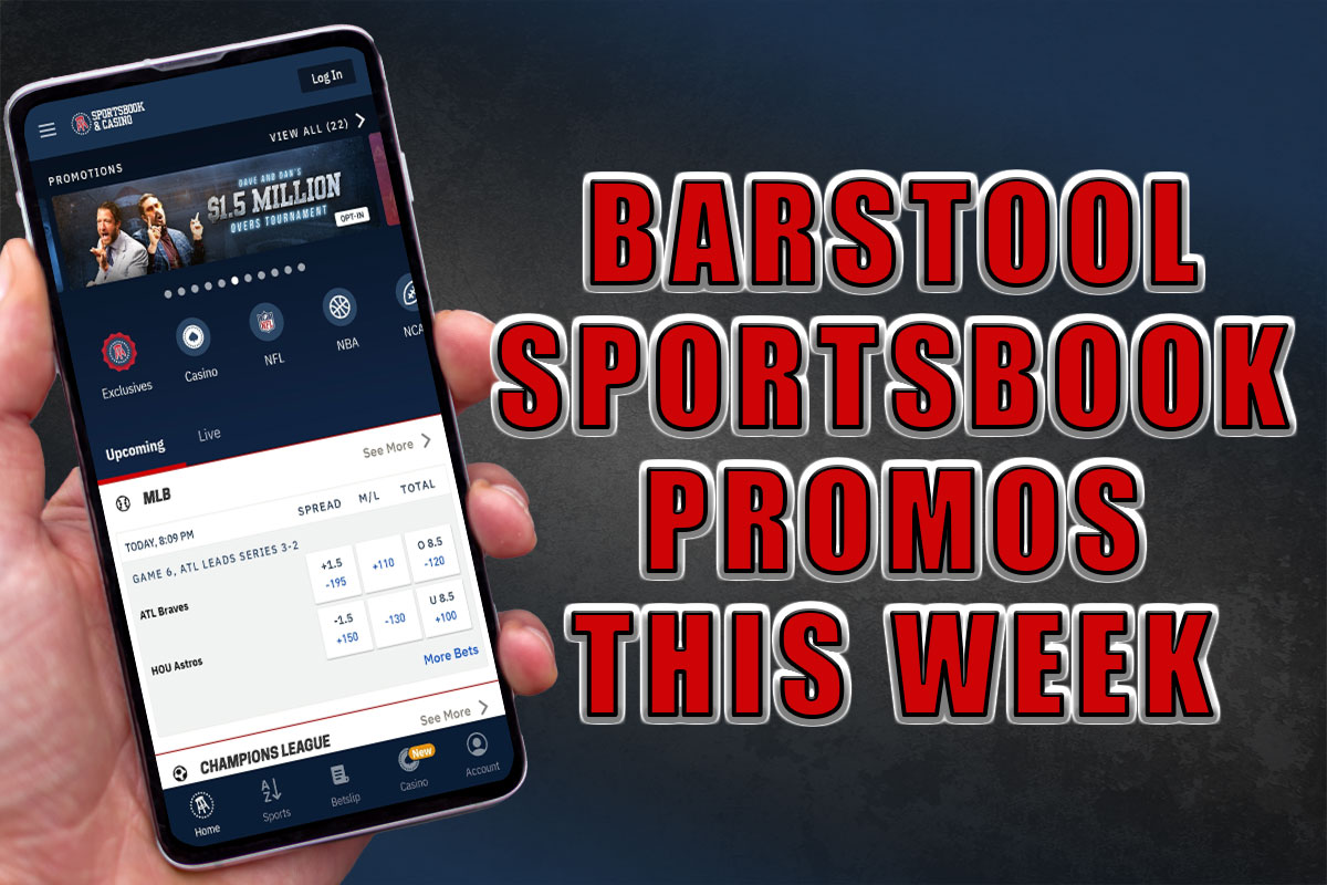 Barstool Sportsbook Promos This Week Include 1,000 RiskFree Bet