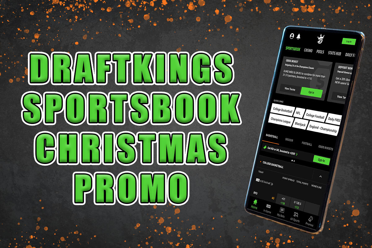 DraftKings Promo Unwraps Free Bet, 301 Xmas Odds