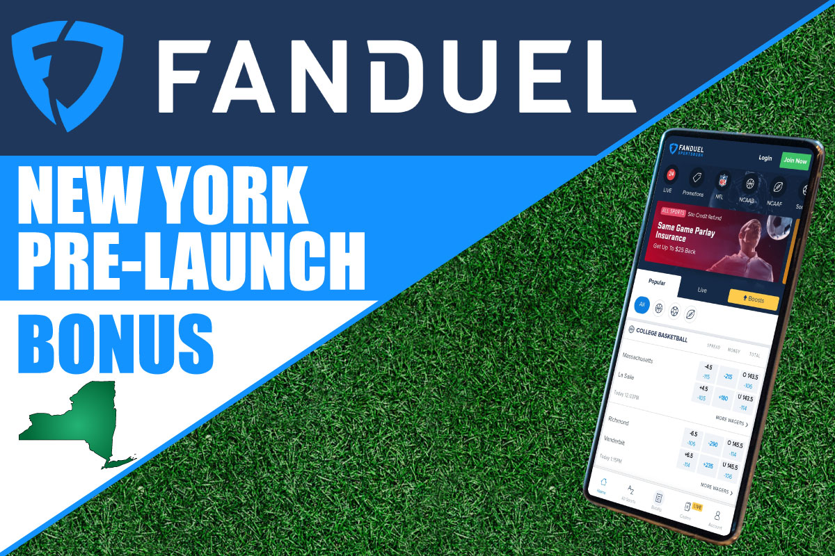FanDuel NY Is Coming Soon, Get Sportsbook Bonus Now