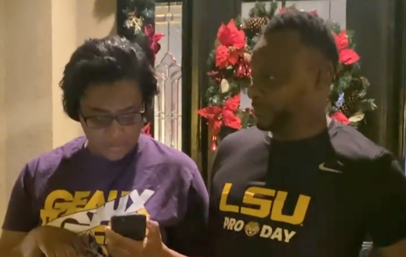 Former LSU star Justin Jefferson surprises mother with new car for